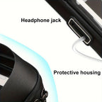 Bike & Motorcycle Phone Mount | Waterproof TPU & 360° Rotation | Fits 4.5-6.4 Inch