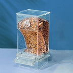 Bird Feeder | Spill-Proof & Splash-Proof Automatic Seed Dispensing | For Small Birds