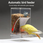 Bird Feeder | Spill-Proof & Splash-Proof Automatic Seed Dispensing | For Small Birds