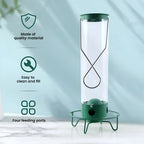 Bird Feeder | Squirrel-Proof Spinning Perch & Metal | Hanging