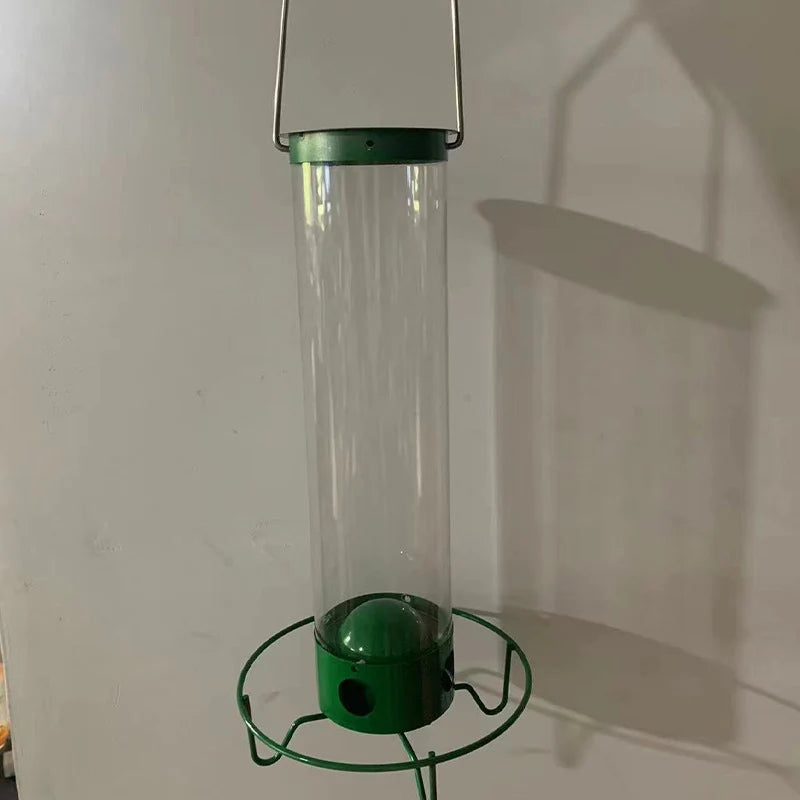 Bird Feeder | Squirrel-Proof Spinning Perch & Metal | Hanging