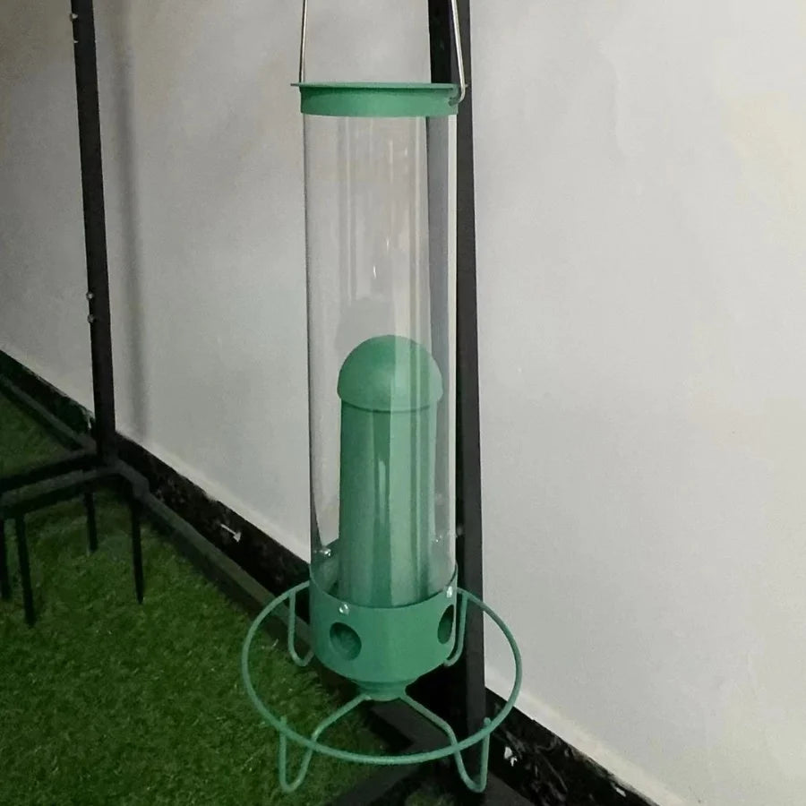 Bird Feeder | Squirrel-Proof Spinning Perch & Metal | Hanging