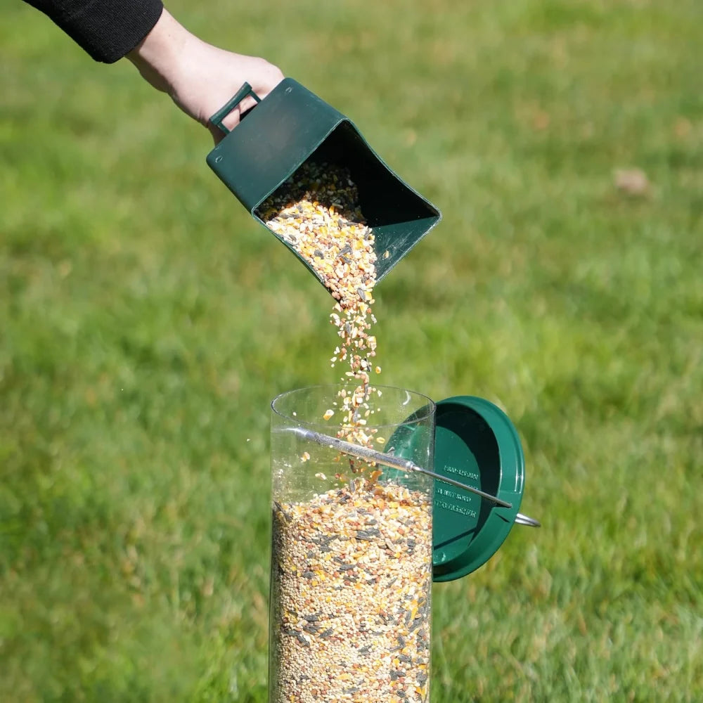 Bird Feeder | Squirrel-Proof Spinning Perch & Metal | Hanging