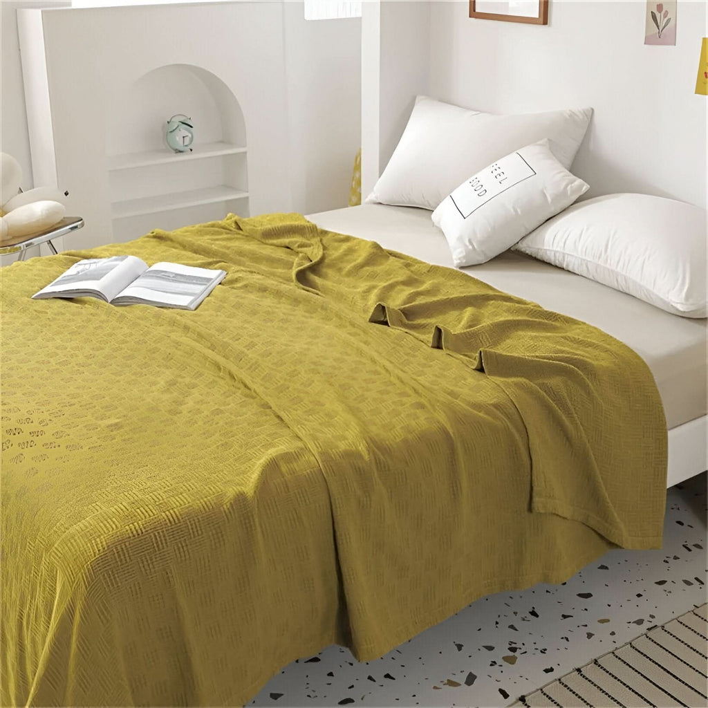 Blanket | Breathable Cotton Knit & Lightweight