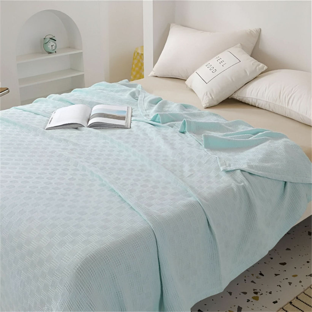 Blanket | Breathable Cotton Knit & Lightweight