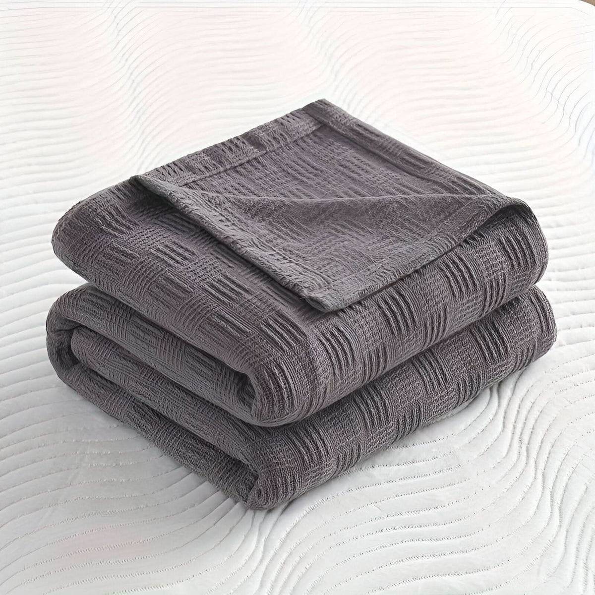 Blanket | Breathable Cotton Knit & Lightweight
