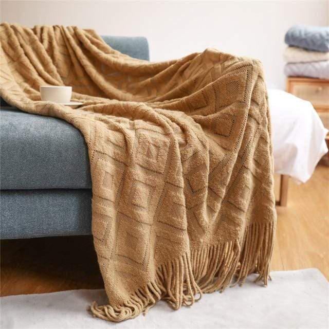 Blanket | Diamond Pattern & Anti-Pilling Acrylic