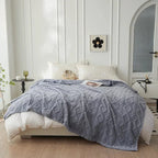 Blanket | Reversible Quilted Wool & Smooth Back | Machine Washable