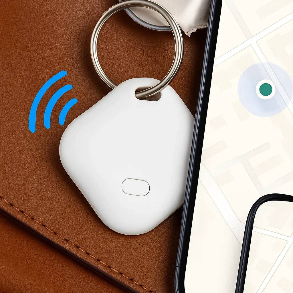 Bluetooth Tracker | Real-Time Tracking & Compact Lightweight | Up to 1 Year Battery