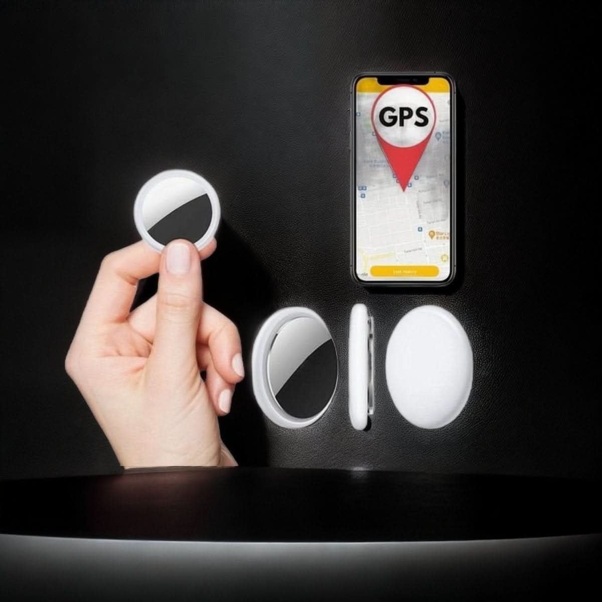 Bluetooth Tracker | Ultra-Compact & App-Compatible | 34 x 34 x 6 mm