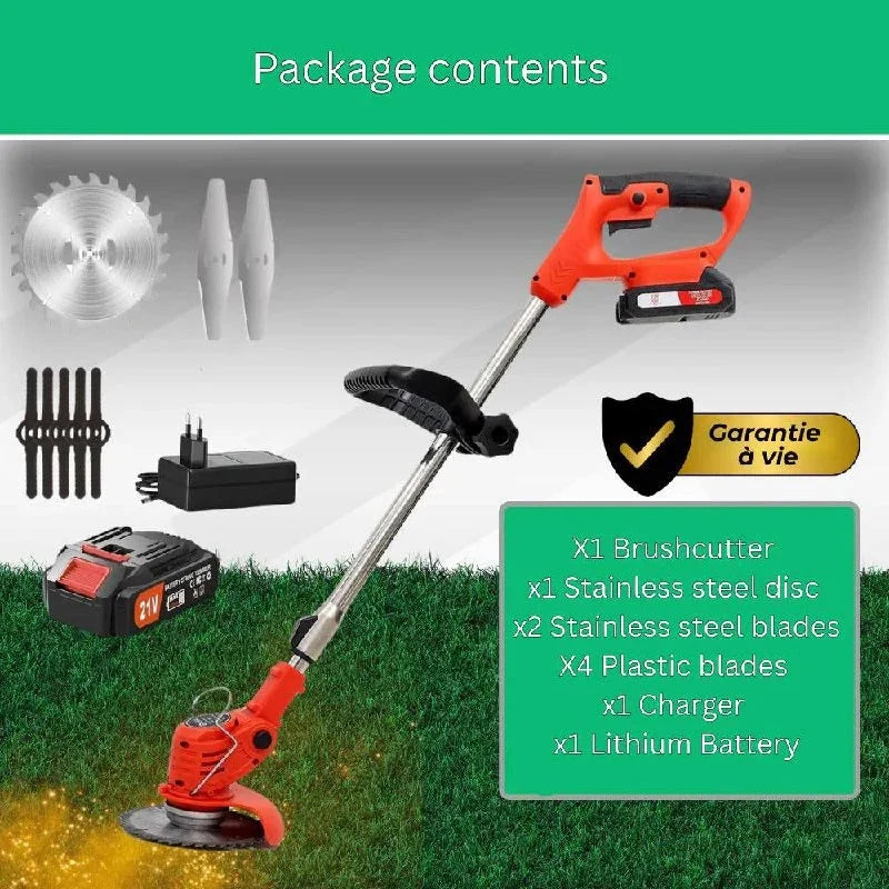 Brush Cutter | Cordless 21V & 850W Power