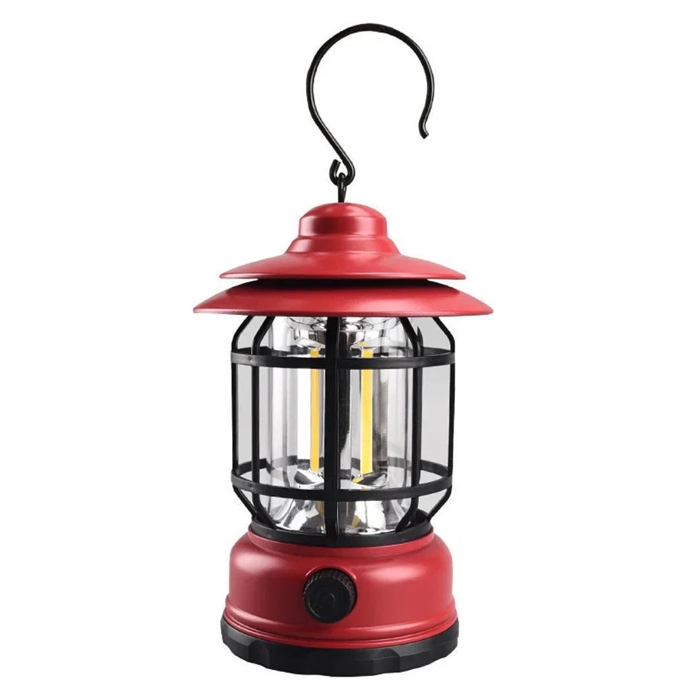 Camping Lantern | Dimmable Warm-to-Cool LED & USB-C Rechargeable & IP65 Waterproof