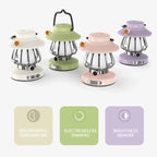Camping Lantern | USB Rechargeable & Portable Warm Light | Retro Snail Design