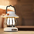 Camping Lantern | USB Rechargeable & Portable Warm Light | Retro Snail Design