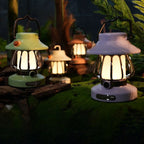 Camping Lantern | USB Rechargeable & Portable Warm Light | Retro Snail Design