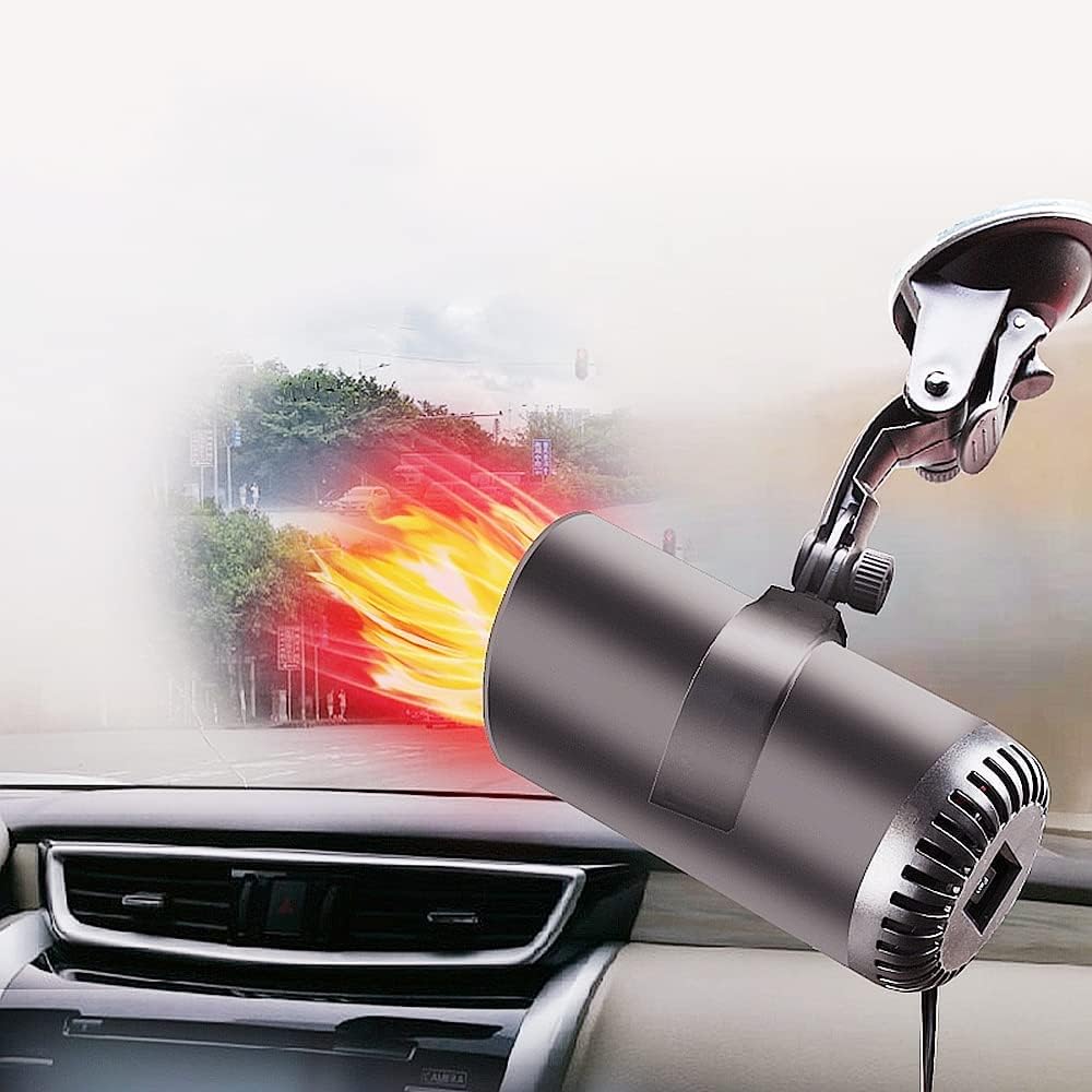 Car Heater | 12V Quick Defrost & Fan