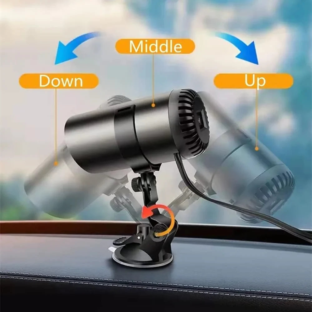 Car Heater | 12V Quick Defrost & Fan