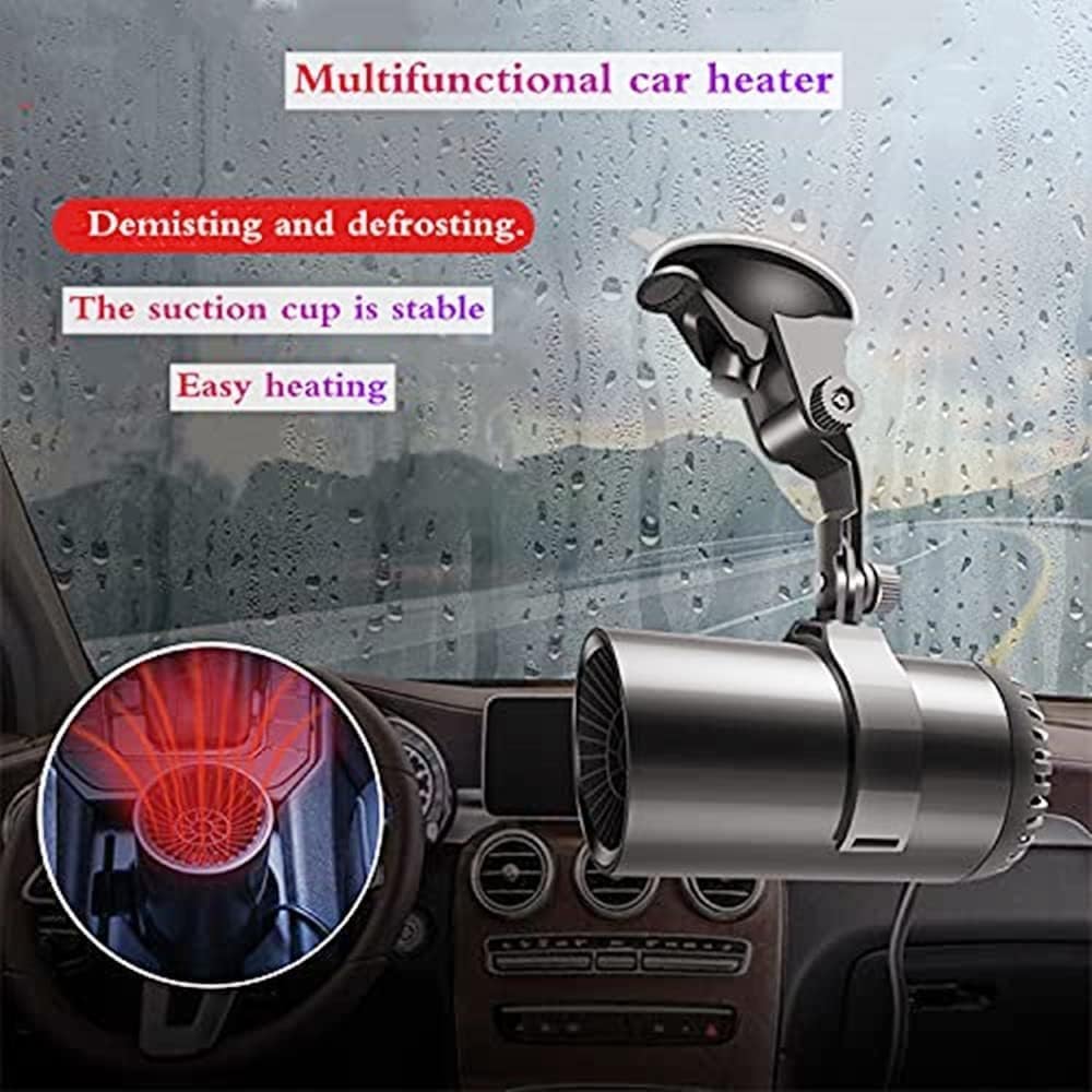 Car Heater | 12V Quick Defrost & Fan