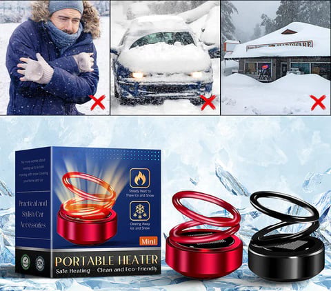 Car Heater | Fast-Heating & Reusable | No-Tool Setup