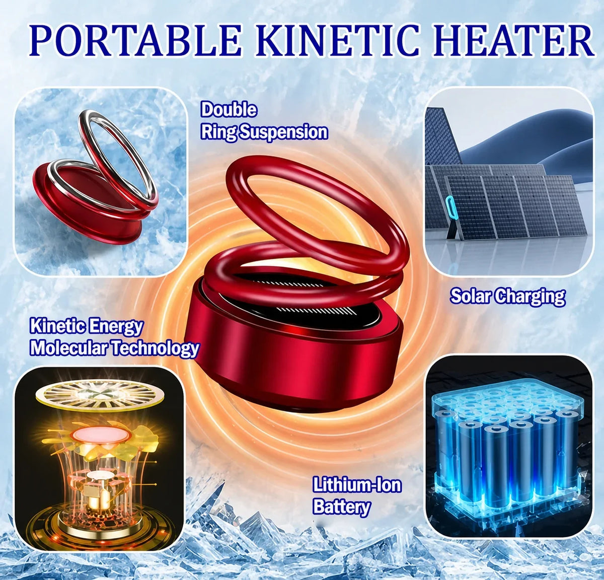 Car Heater | Fast-Heating & Reusable | No-Tool Setup