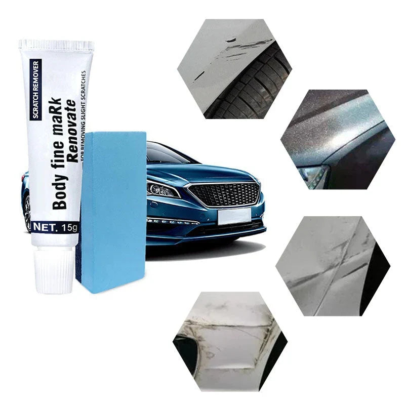 Car Paint Repair Paste | Repair, Polish & Protect | Includes High-Density Sponge