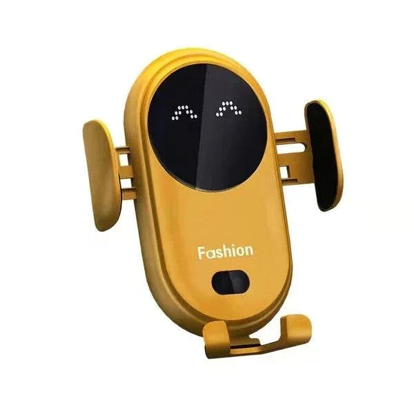 Car Phone Mount | Infrared Auto-Clamp & 10W Fast Wireless Charging | Air Vent Clip