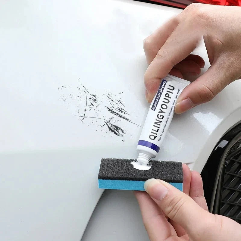 Car Scratch Remover | Cream & Sponge Applicator