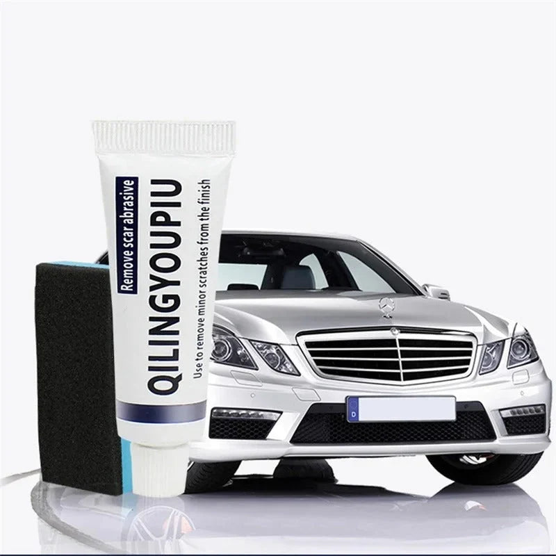 Car Scratch Remover | Cream & Sponge Applicator