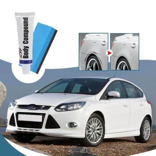 Car Scratch Repair Kit | Polishing Paste & Sponge | No Sanding