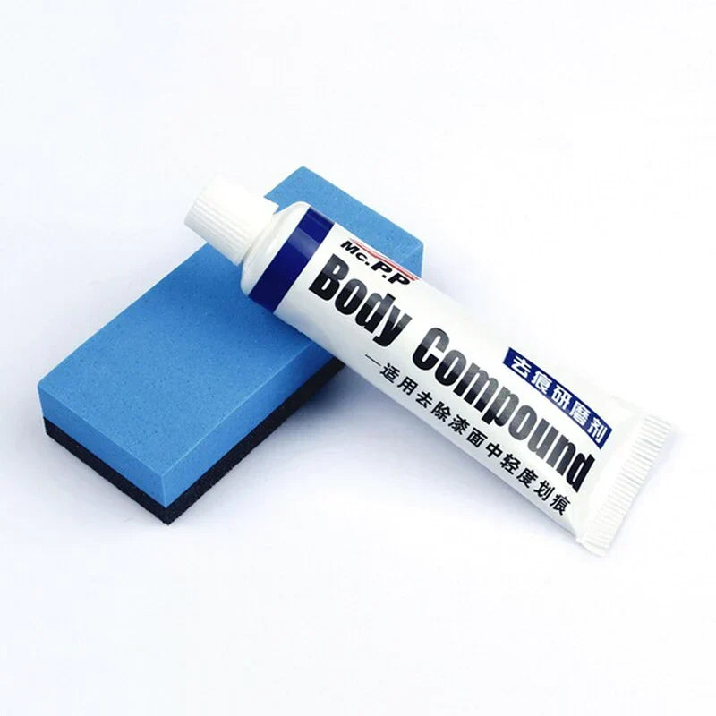 Car Scratch Repair Kit | Polishing Paste & Sponge | No Sanding