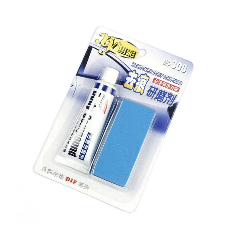 Car Scratch Repair Kit | Polishing Paste & Sponge | No Sanding