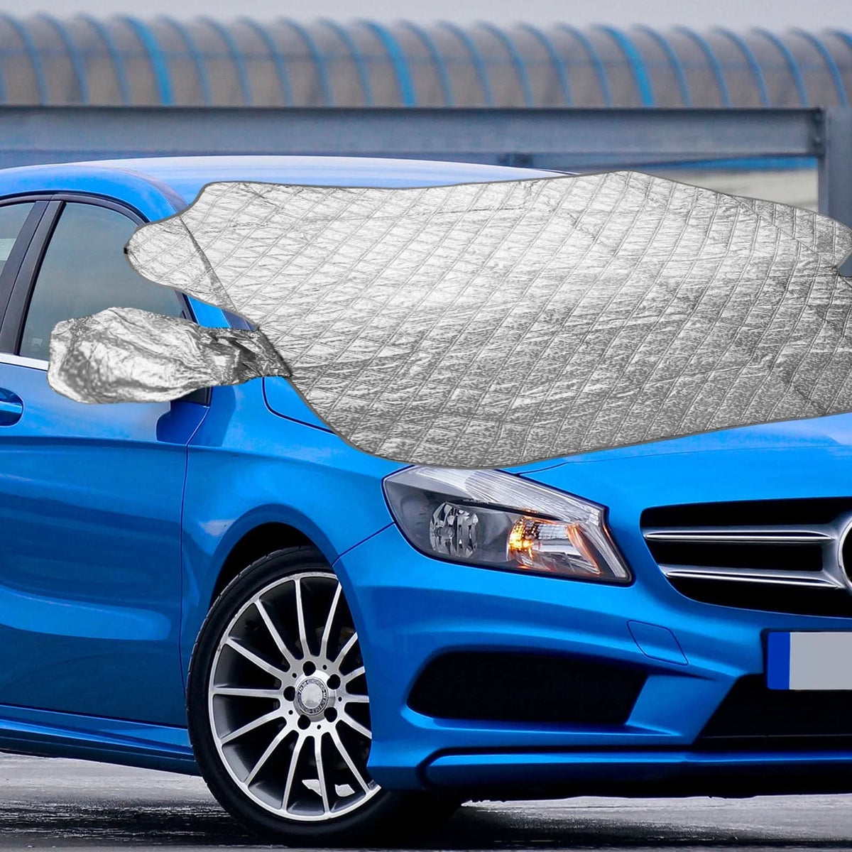 Car Windshield Cover | Magnetic, Waterproof & Reflective | 148 x 118 cm