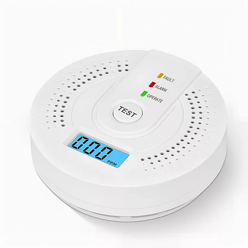 Carbon Dioxide Detector | Battery-Operated & 30 PPM Sensitivity