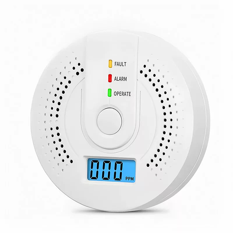 Carbon Dioxide Detector | Battery-Operated & 30 PPM Sensitivity