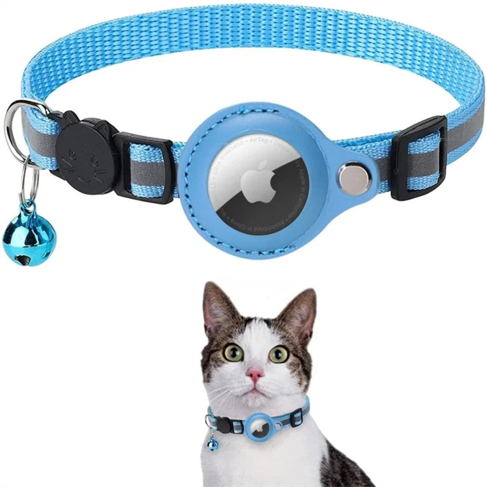 Cat Collar | Quick-Release Safety Buckle & Reflective GPS Compartment