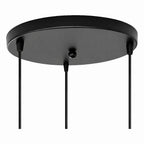 Ceiling Canopy | Iron Multi-Lamp & Slim Flat Profile | 30–60 cm