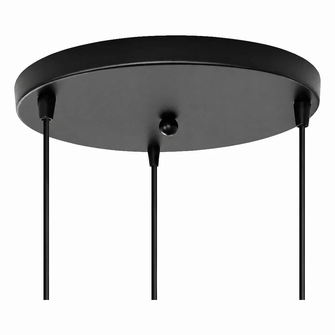 Ceiling Canopy | Iron Multi-Lamp & Slim Flat Profile | 30–60 cm