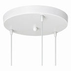 Ceiling Canopy | Iron Multi-Lamp & Slim Flat Profile | 30–60 cm