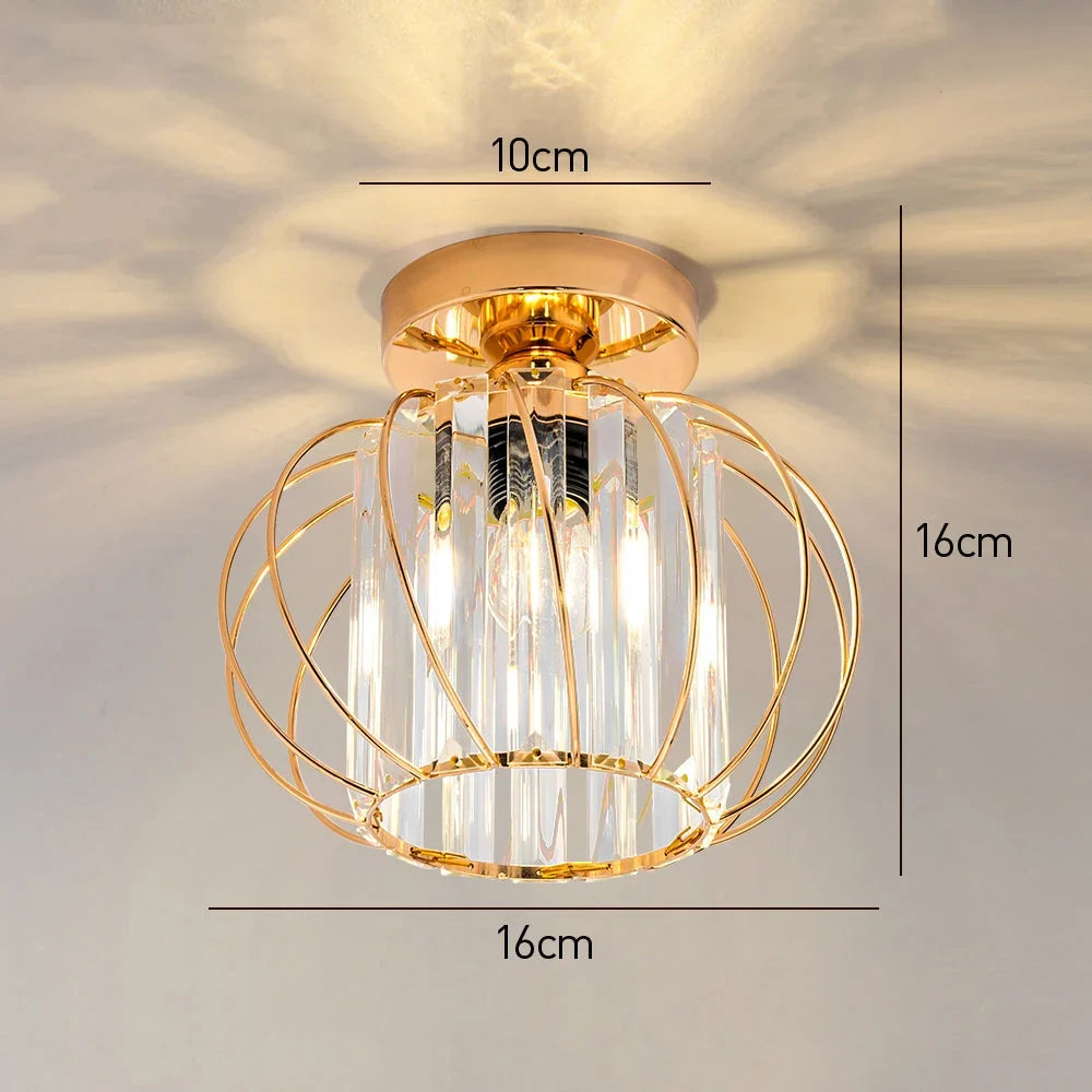 Ceiling Lamp | Nordic Sculptural Glass Shade & Soft Ambient Glow | Available in 2 Sizes
