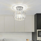 Ceiling Lamp | Nordic Sculptural Glass Shade & Soft Ambient Glow | Available in 2 Sizes