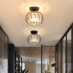 Ceiling Lamp | Nordic Sculptural Glass Shade & Soft Ambient Glow | Available in 2 Sizes