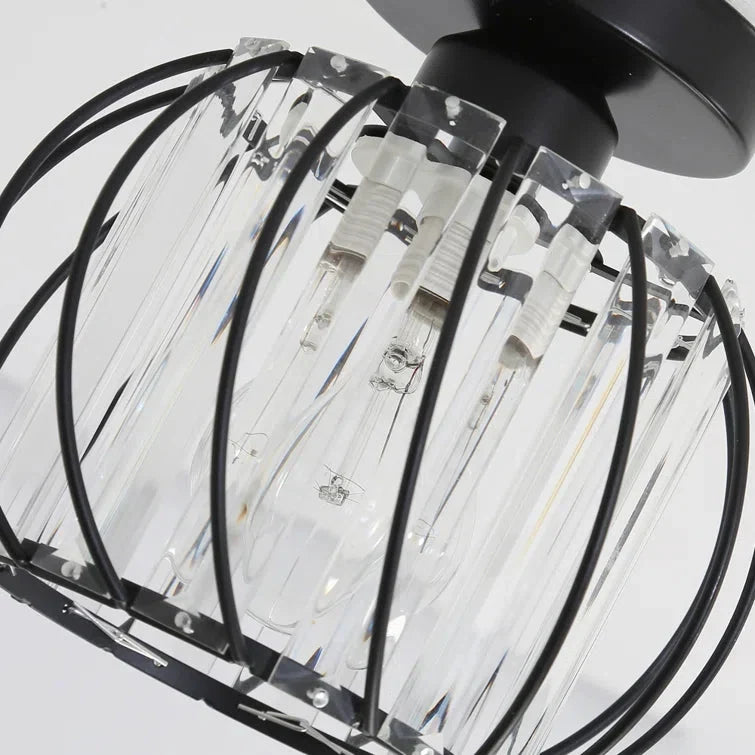 Ceiling Lamp | Nordic Sculptural Glass Shade & Soft Ambient Glow | Available in 2 Sizes