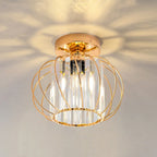 Ceiling Lamp | Nordic Sculptural Glass Shade & Soft Ambient Glow | Available in 2 Sizes