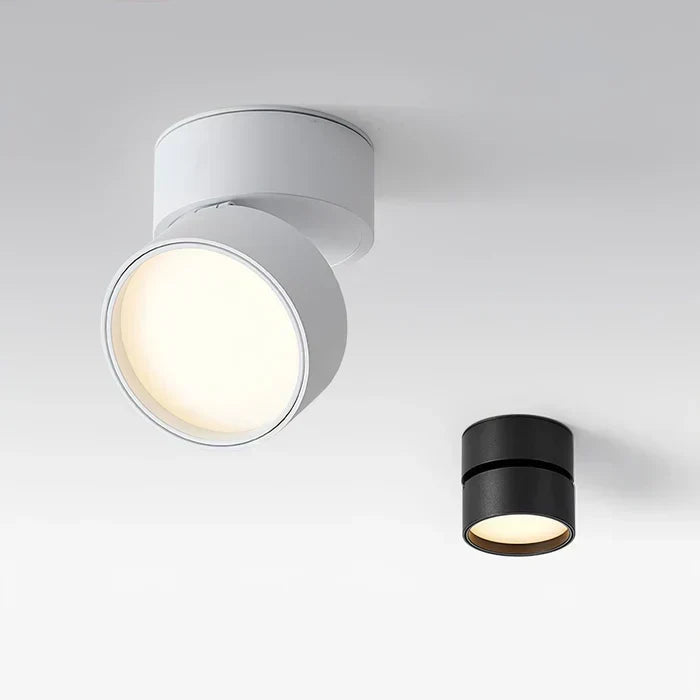Ceiling Light | LED Adjustable & Rotating Head | 3 Color Temperatures