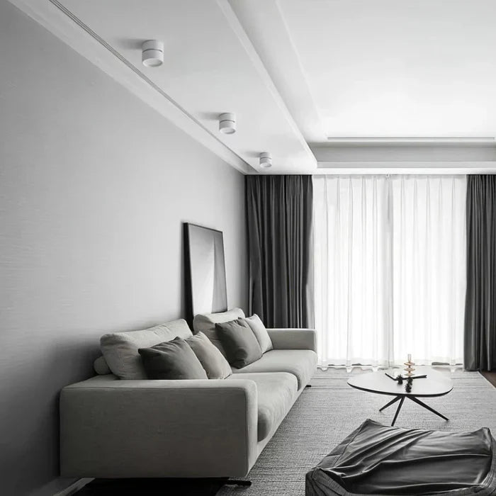 Ceiling Light | LED Adjustable & Rotating Head | 3 Color Temperatures