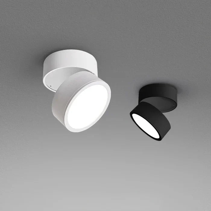 Ceiling Light | LED Adjustable & Rotating Head | 3 Color Temperatures