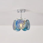 Ceiling Light | Metal & Glass, Damp-Rated | 23 cm Diameter