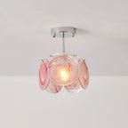 Ceiling Light | Metal & Glass, Damp-Rated | 23 cm Diameter