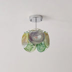 Ceiling Light | Metal & Glass, Damp-Rated | 23 cm Diameter