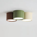 Ceiling Light | Minimal Cylindrical Design & Integrated LED | Flush Mount